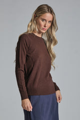 NICOLE SWEATER IN WOOL MERCERIZED