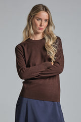 NICOLE SWEATER IN WOOL MERCERIZED