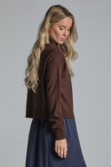 JEANNA SWEATER TURTLE NECK IN WOOL MERCERIZED