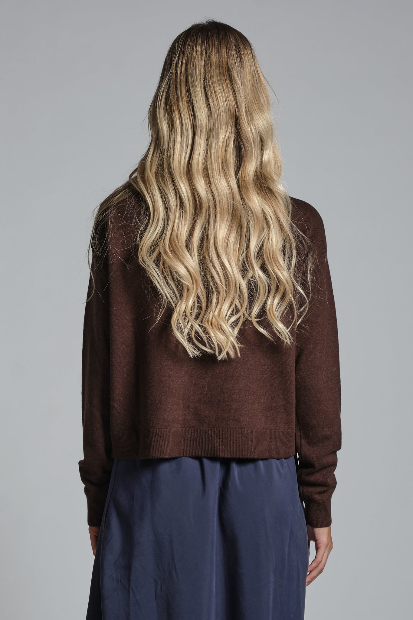 JEANNA SWEATER TURTLE NECK IN WOOL MERCERIZED