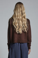 JEANNA SWEATER TURTLE NECK IN WOOL MERCERIZED