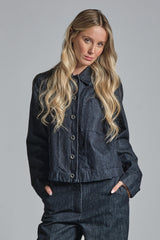JASH SHORT JACKET IN DENIM