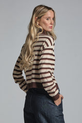 JEANNA SWEATER TURTLE NECK IN WOOL MERCERIZED
