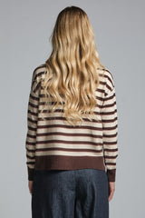 JEANNA SWEATER TURTLE NECK IN WOOL MERCERIZED