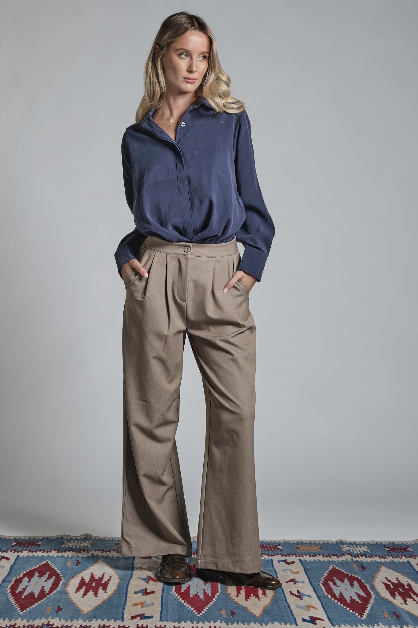 MYRA SHIRT IN MIXED MODAL