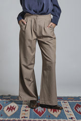 PEACE CHINO LONG IN MIXED VISCOSE
