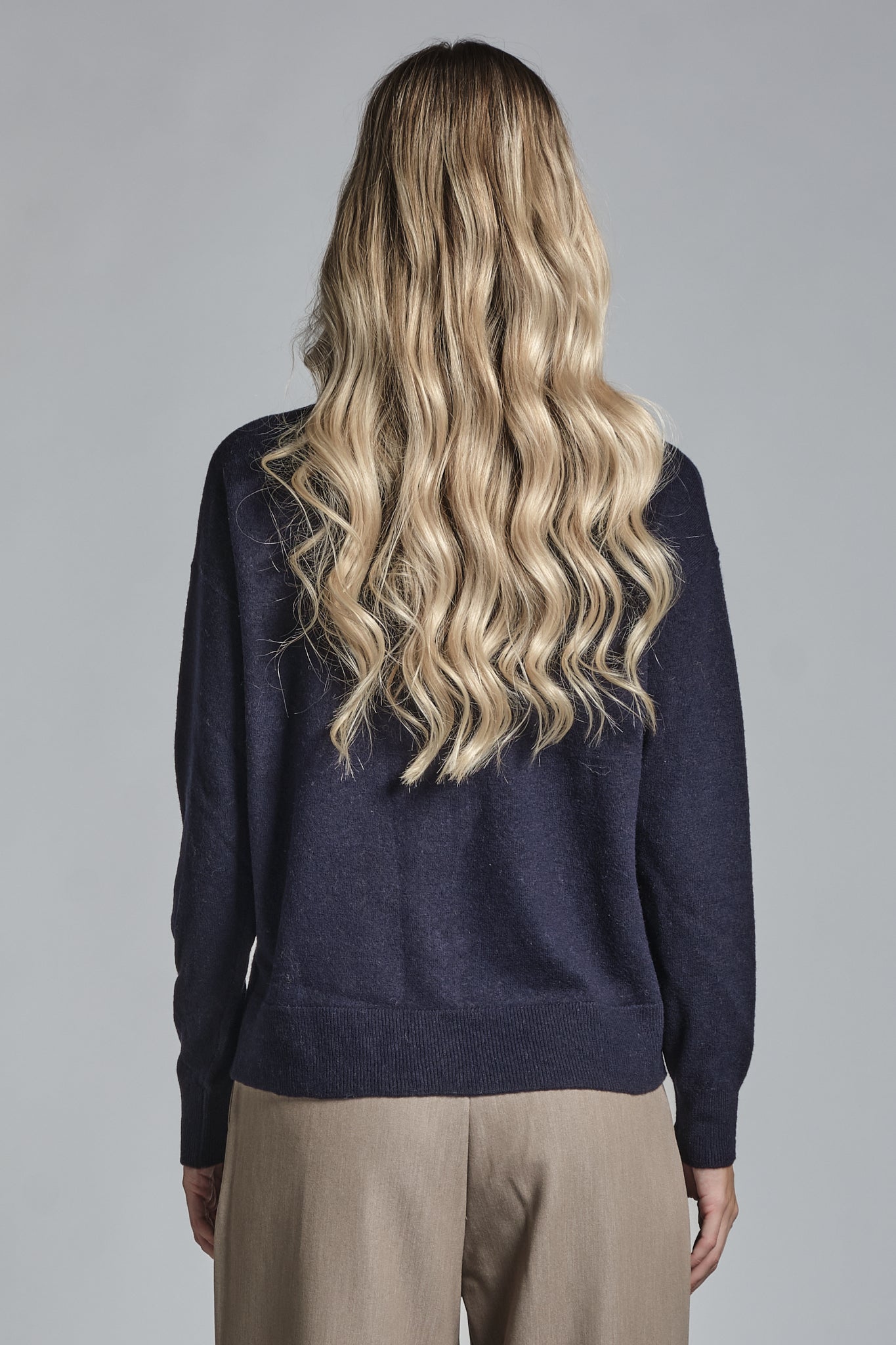 KARINE CARDIGAN IN WOOL MERCERIZED