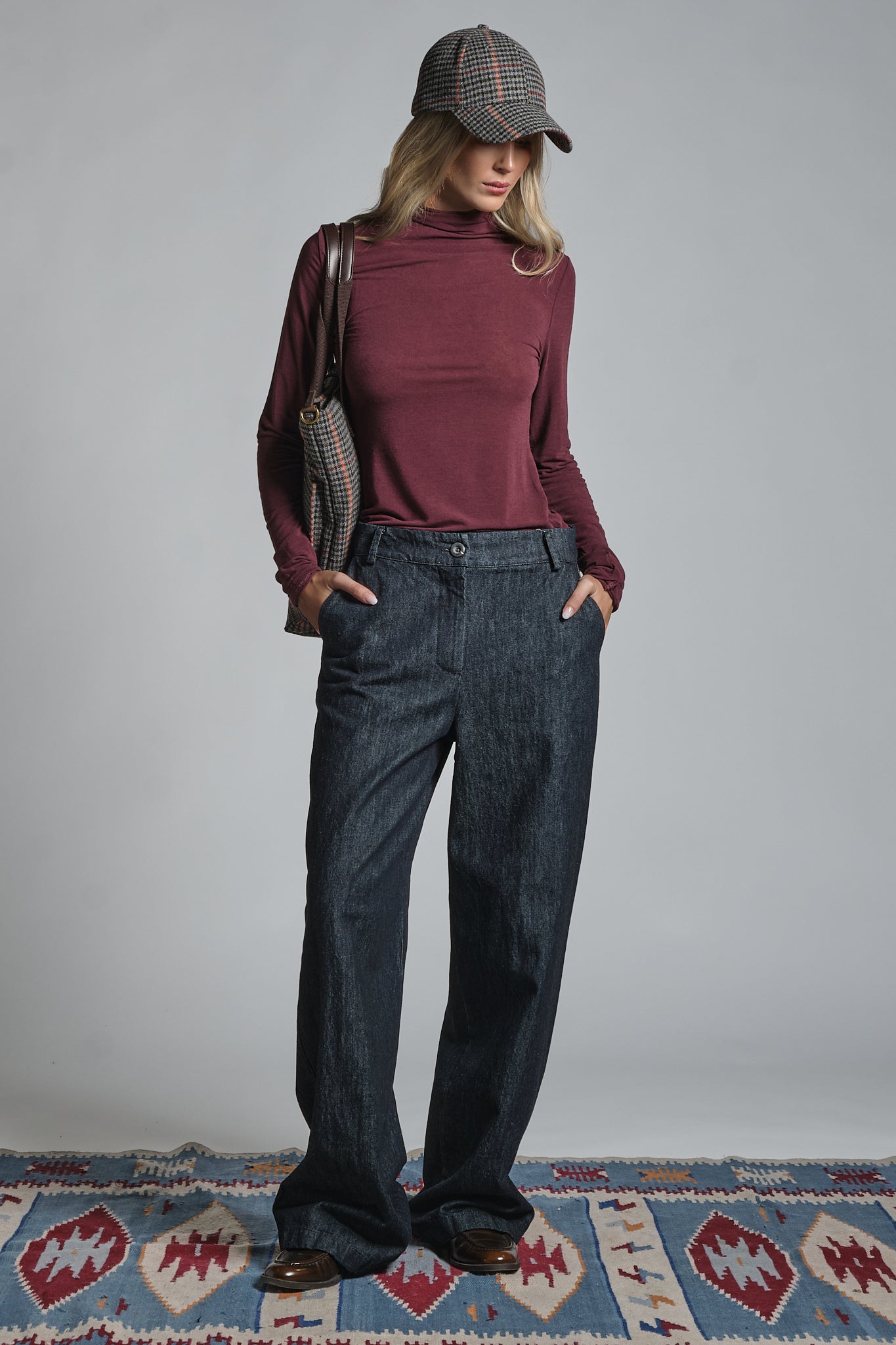 PEI TROUSER IN DENIM STRETCH
