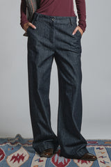 PEI TROUSER IN DENIM STRETCH