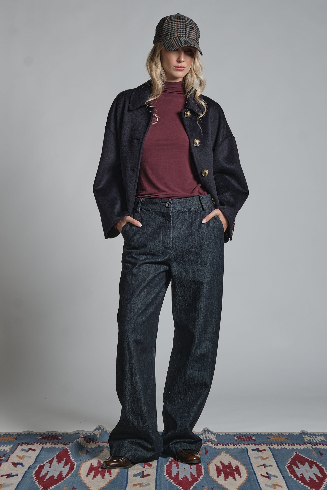 PEI TROUSER IN DENIM STRETCH