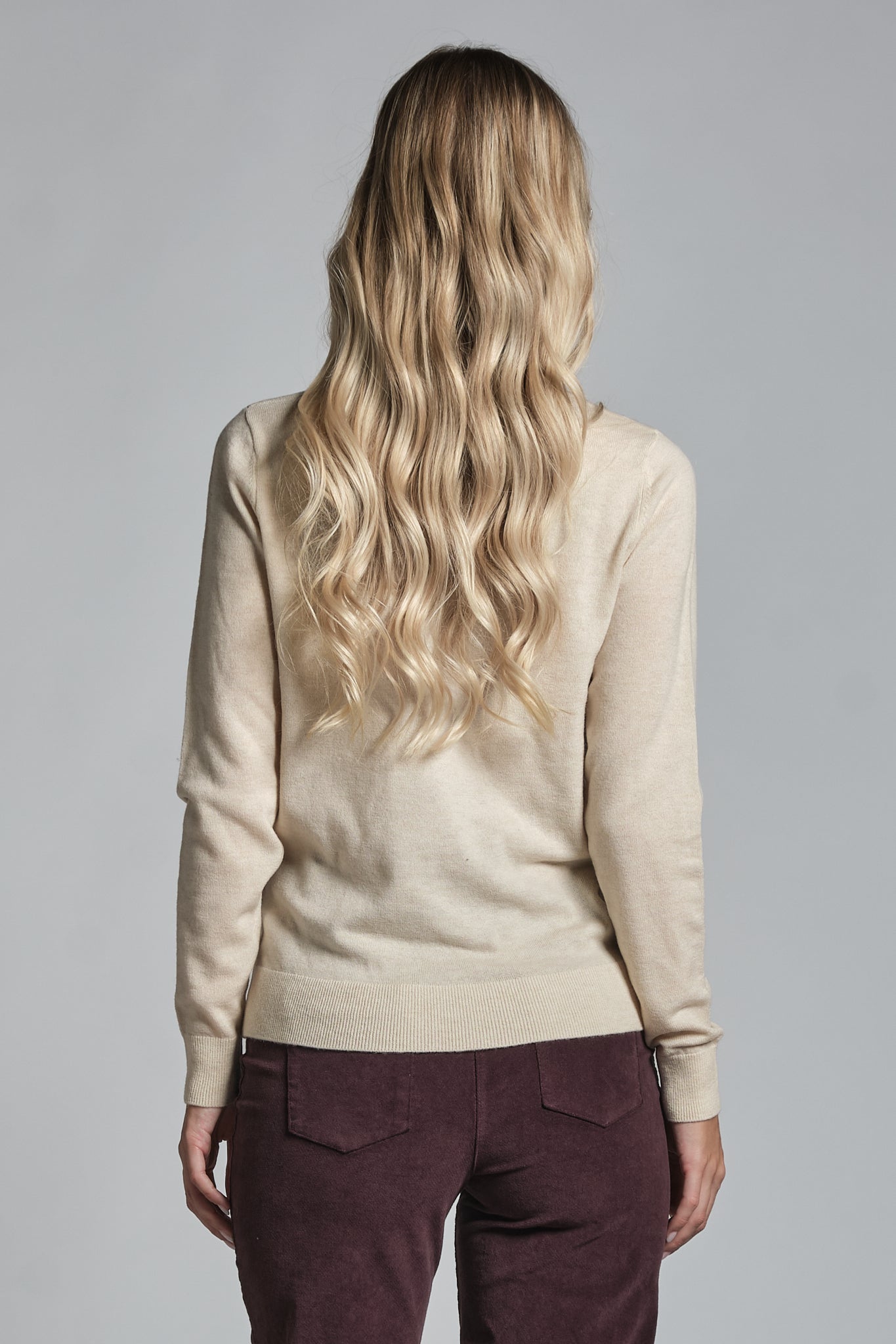 BERTA TURLE NECK IN WOOL MERCERIZED