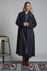 CLAIR LONG COAT IN MIXED WOOL