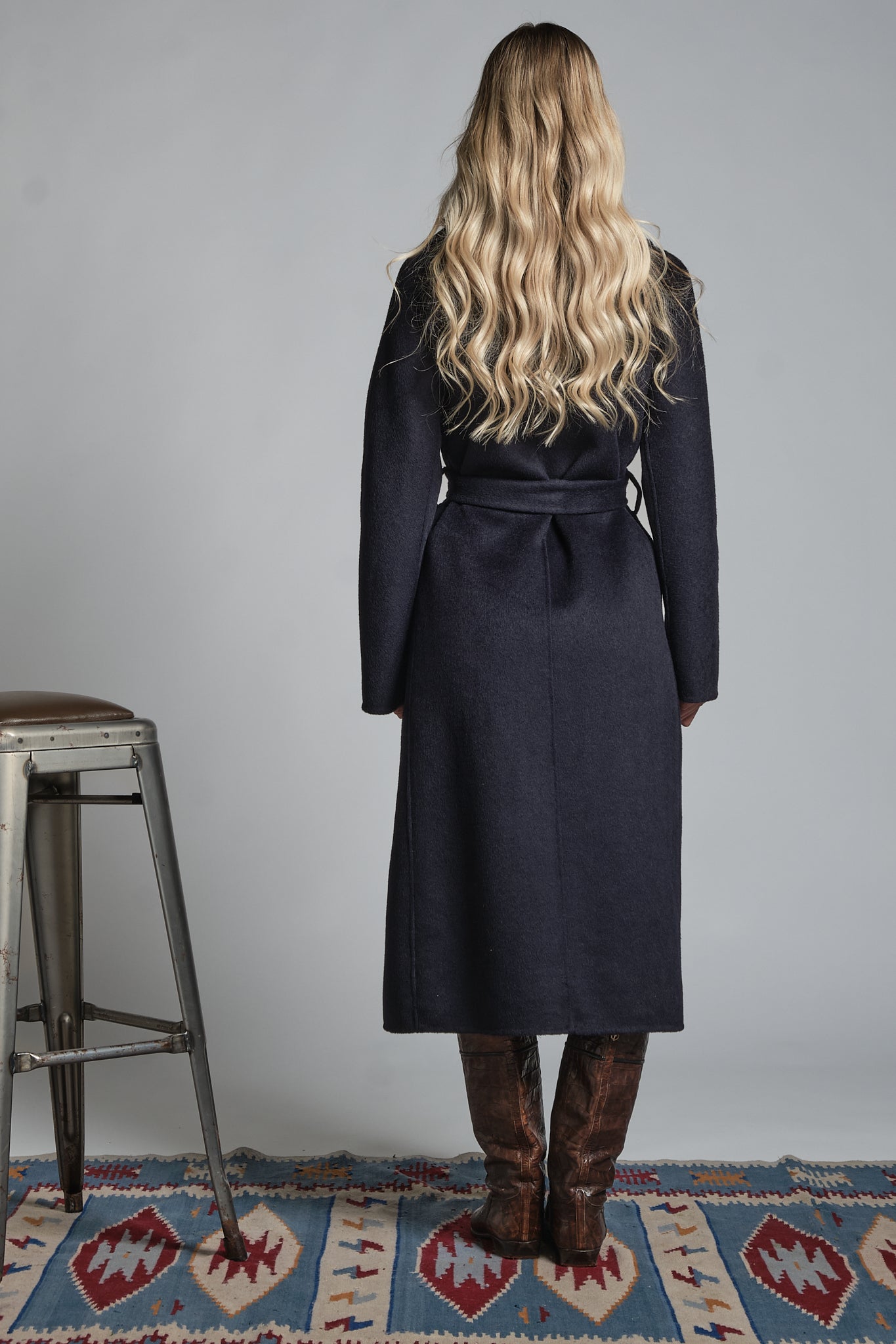 CLAIR LONG COAT IN MIXED WOOL