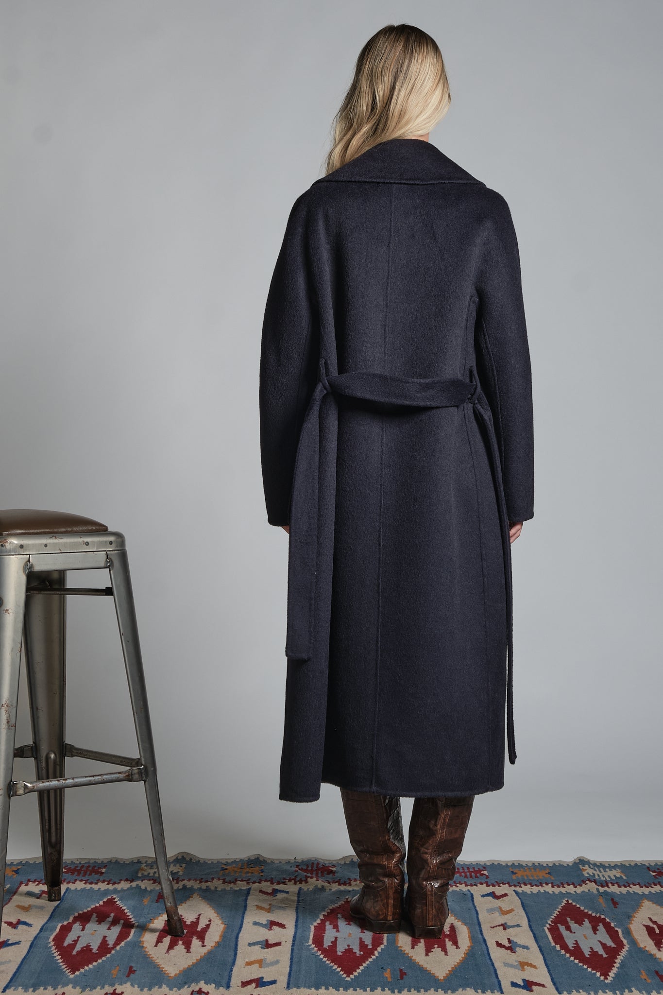 CLAIR LONG COAT IN MIXED WOOL