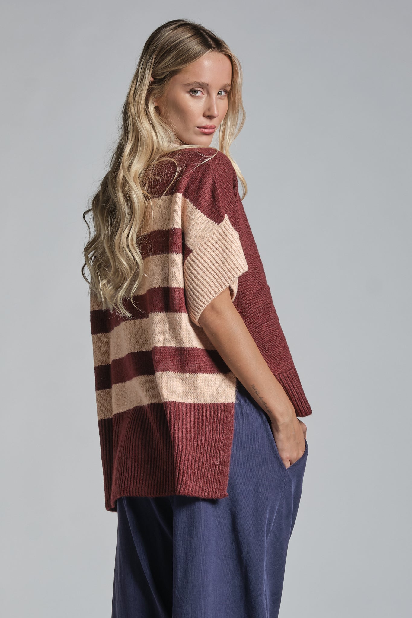 CALLEN TURTLE NECK IN MIXED WOOL