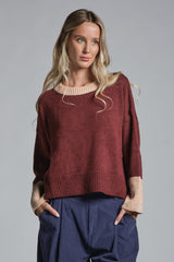 MALI ROUND NECK IN MIXED WOOL