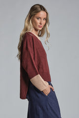MALI ROUND NECK IN MIXED WOOL