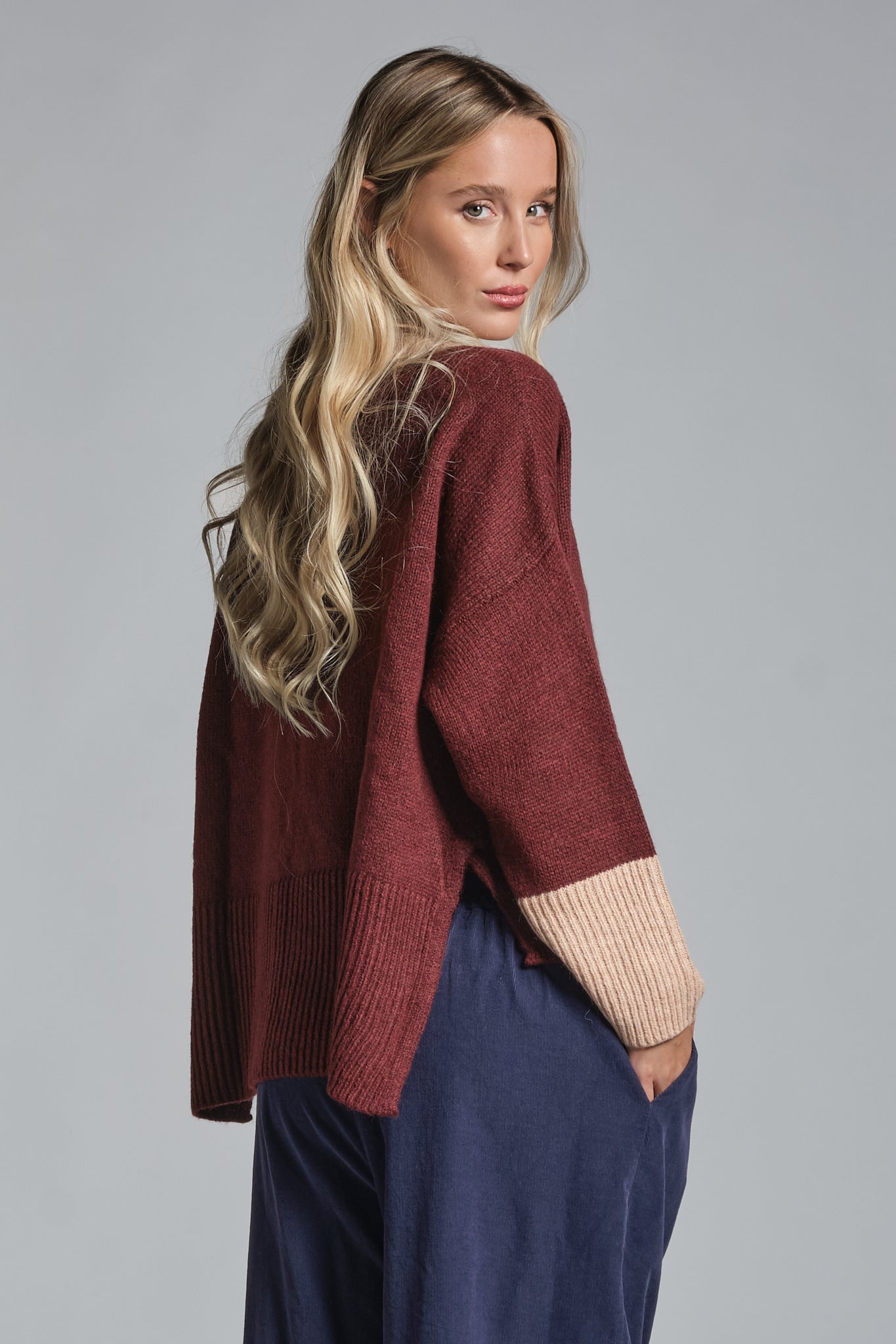 MALI ROUND NECK IN MIXED WOOL