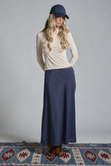 BLANCA T.SHIRT IN MIXED CASHMERE