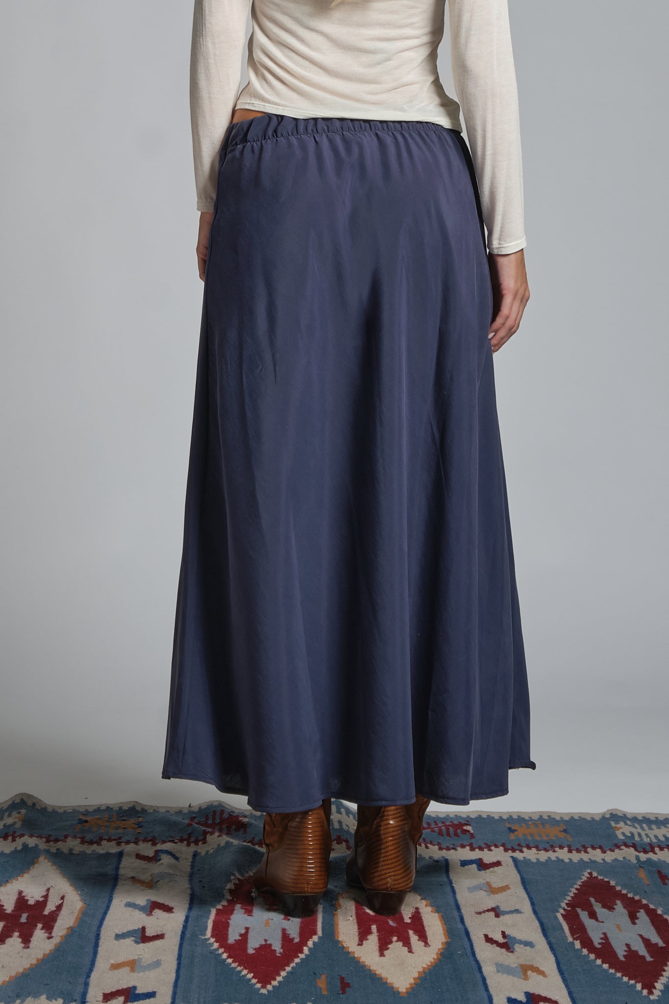 SABINE LONG SKIRT IN MIXED MODAL