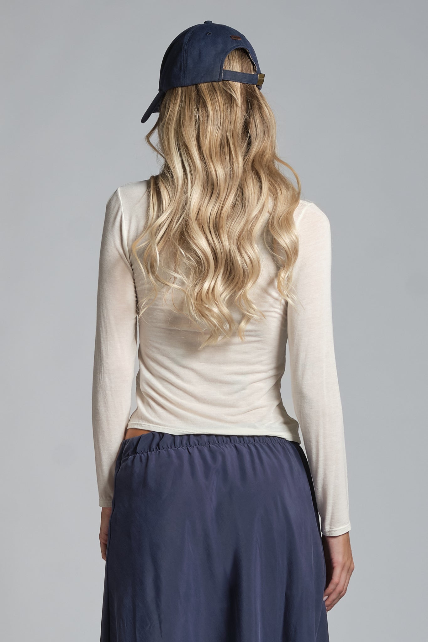 BLANCA T.SHIRT IN MIXED CASHMERE