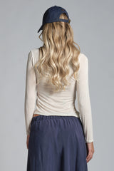 BLANCA T.SHIRT IN MIXED CASHMERE