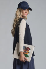 ARIANE GILET IN BOILED WOOL