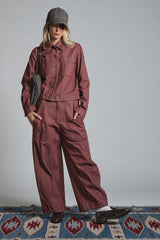 JASH SHORT JACKET IN TWILL STRETCH