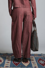 PRUE TROUSER IN TWILL STRETCH