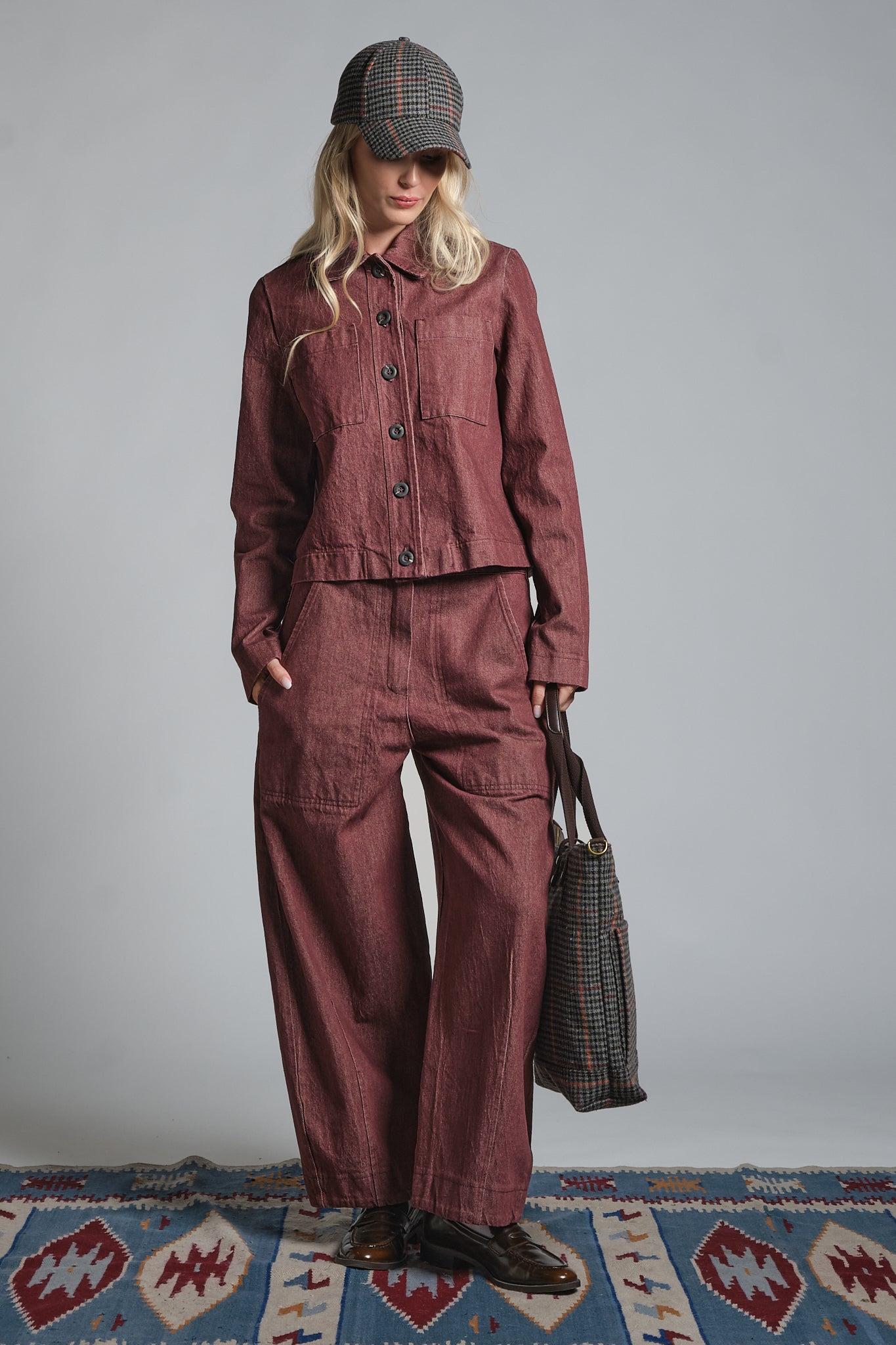 JASH SHORT JACKET IN TWILL STRETCH