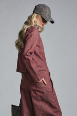 PRUE TROUSER IN TWILL STRETCH