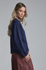 GERY ROUND NECK IN LAMBSWOOL