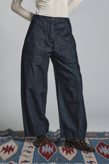 PRU TROUSER IN DENIM STRETCH