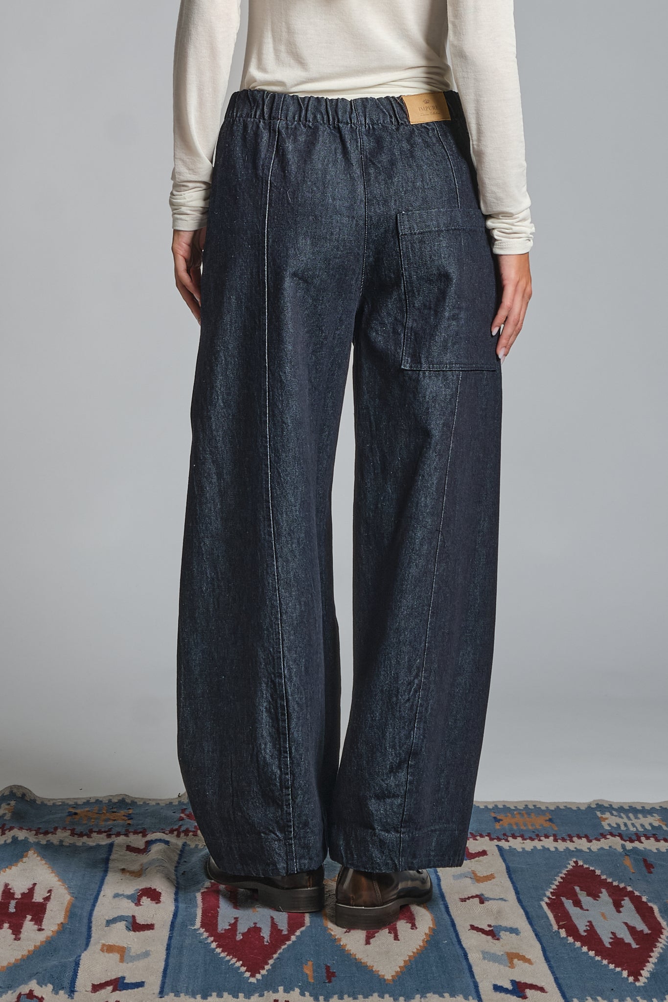 PRU TROUSER IN DENIM STRETCH