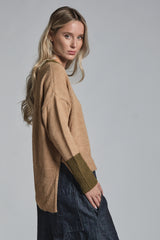 MALI ROUND NECK IN MIXED WOOL