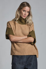 CALLEN TURTLE NECK IN MIXED WOOL
