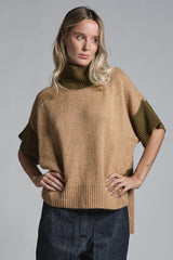 CALLEN TURTLE NECK IN MIXED WOOL