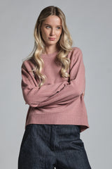 GERY ROUND NECK IN LAMBSWOOL