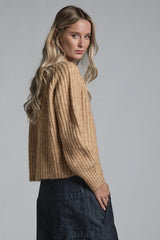 CINZIA CARDIGAN IN MIXED ALPACA