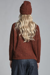 ARYA TURTLE NECK IN MIXED ALPACA