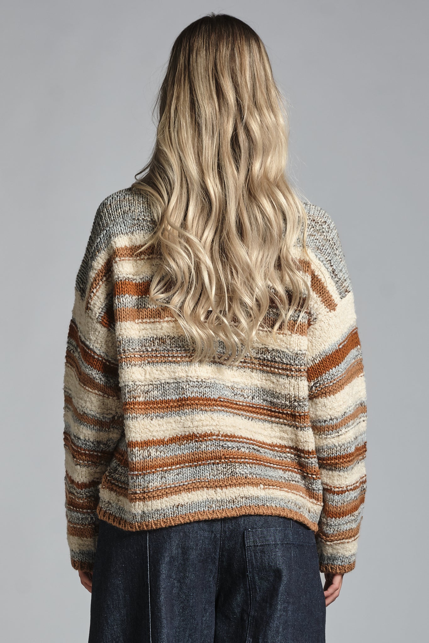 GLORA ROUND NECK IN MIXED WOOL