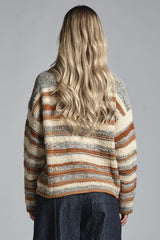 GLORA ROUND NECK IN MIXED WOOL
