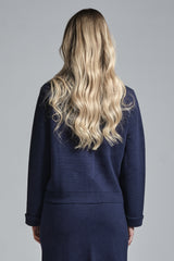 GALET SHIRT CARDIGAN IN MIXED WOOL