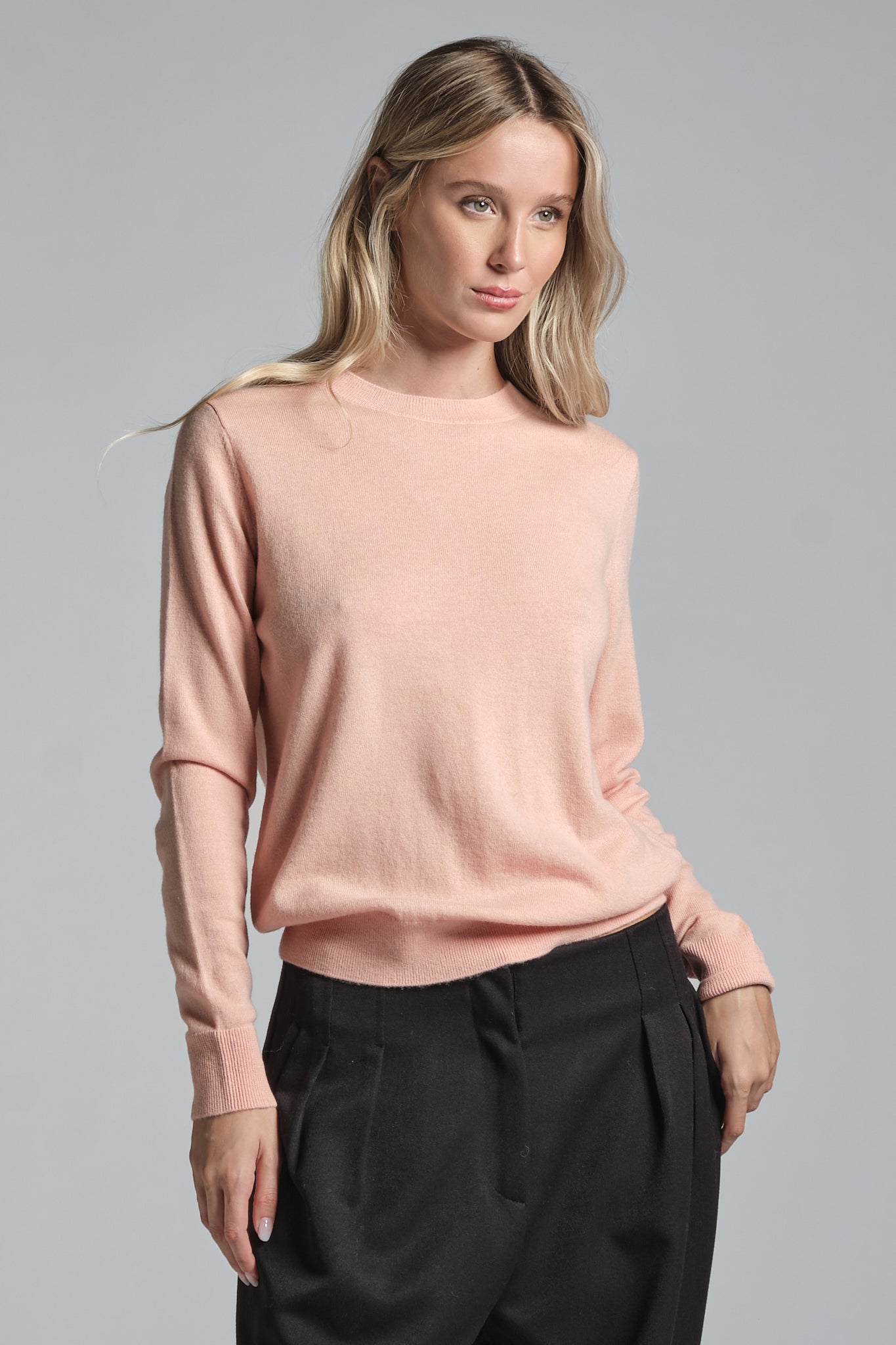 NICOLE SWEATER IN WOOL MERCERIZED