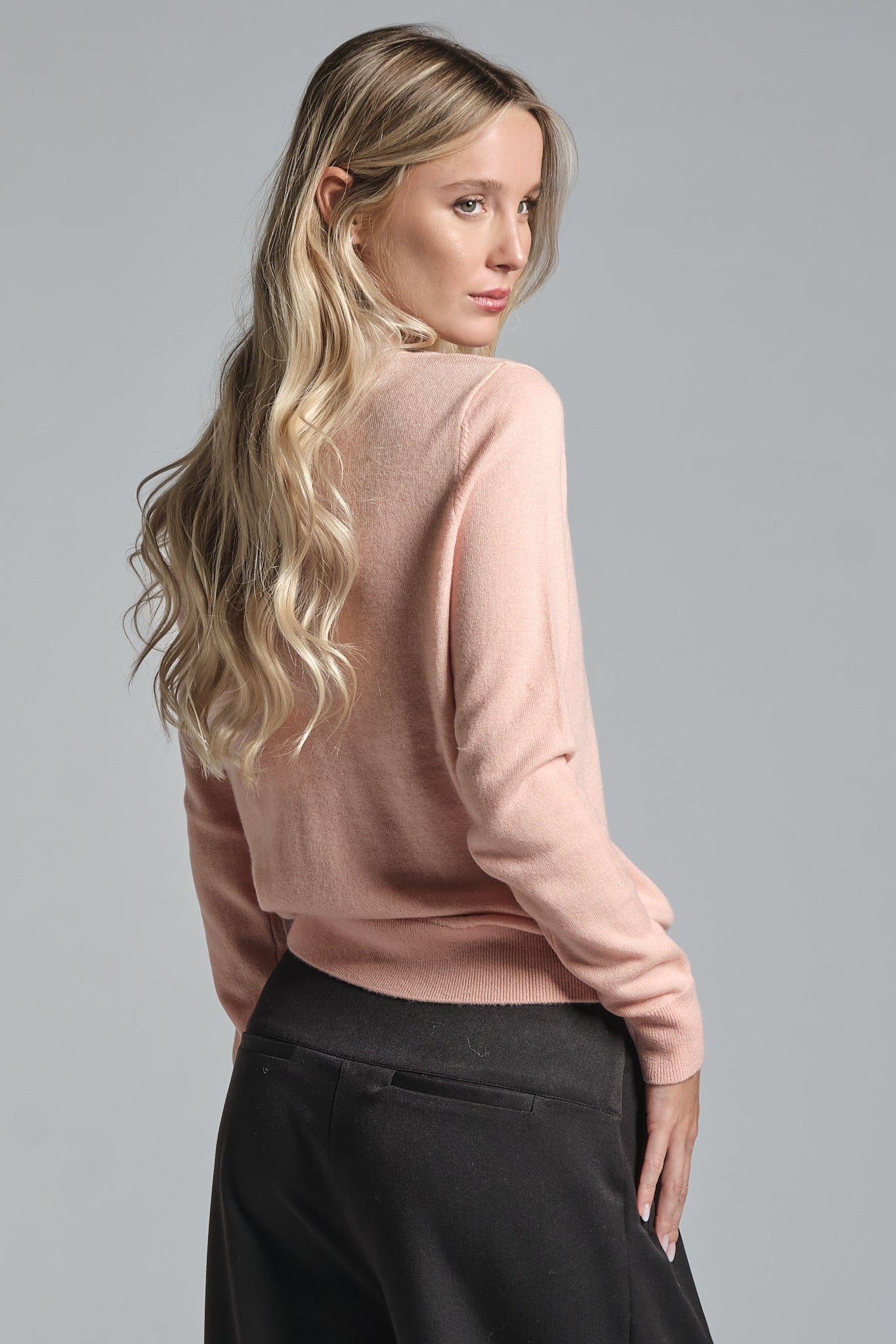 NICOLE SWEATER IN WOOL MERCERIZED