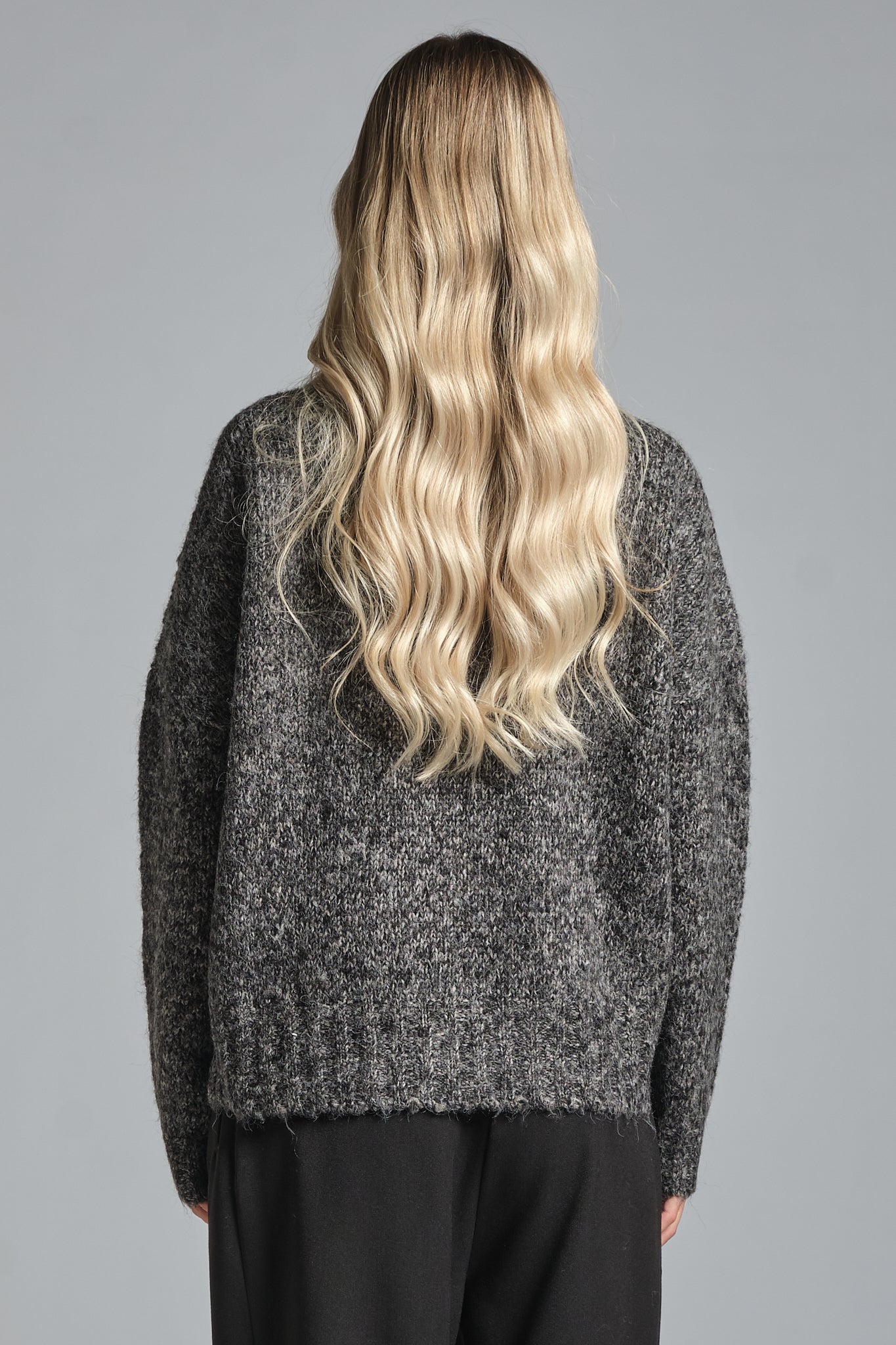 GIANNA BOAT NECK IN MIXED WOOL