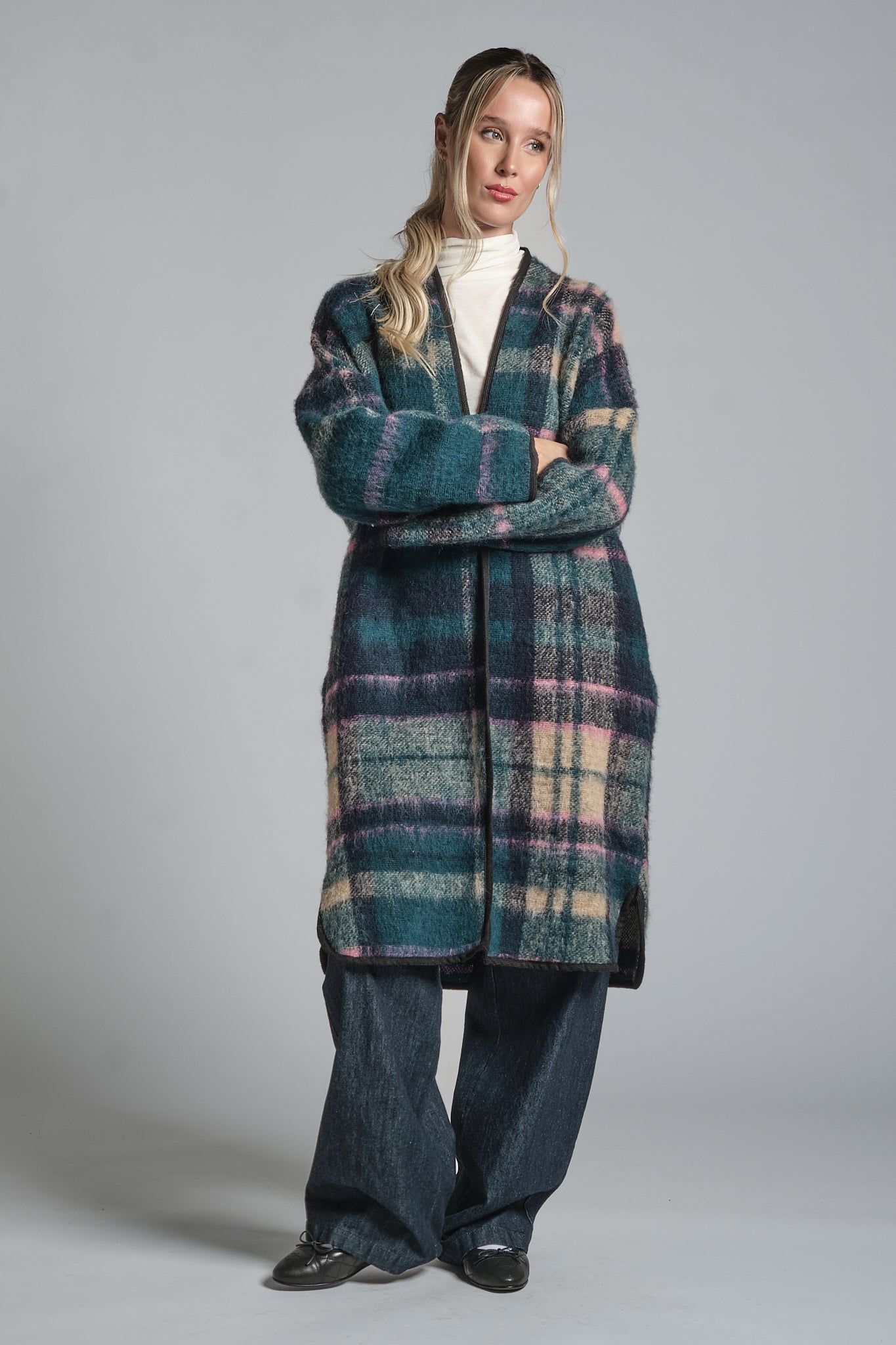 DIANE LONG COAT MIXED WOOL