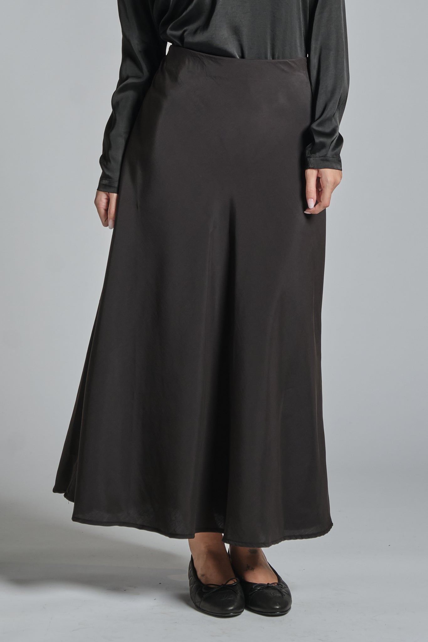 SABINE LONG SKIRT IN MIXED MODAL