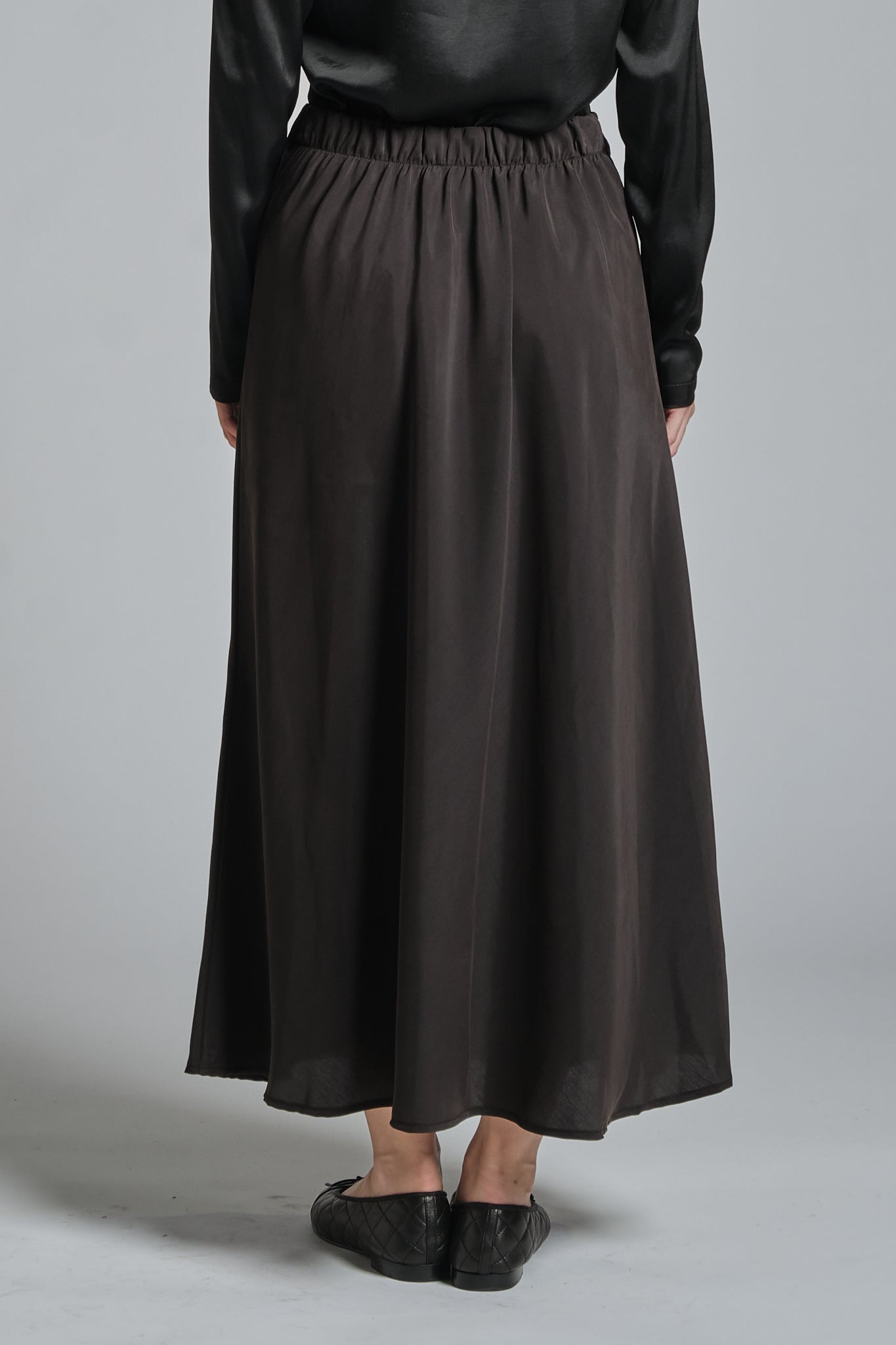 SABINE LONG SKIRT IN MIXED MODAL