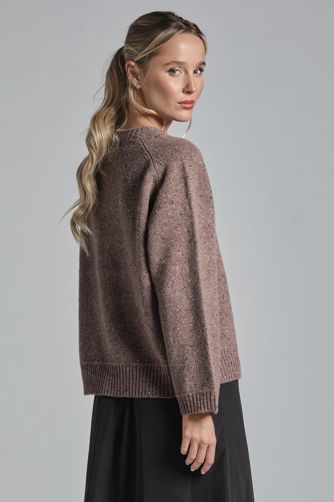 GERY TURTLENECK IN SHELLEY WOOL